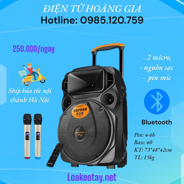 địa chỉ thuê loa kéo tại cầu giấy