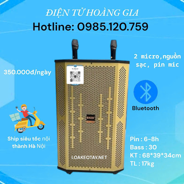 cho thuê loa kẹo kéo tại bắc từ liêm hà nội
