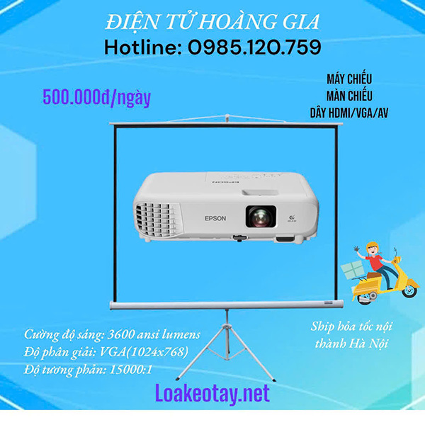 thuê máy chiếu tất niên 2024-2025