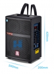Loa Xách Tay Cao Cấp Bluetooth MALONE M68S (BASS 20cm)
