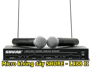 Micro không dây Shure LX-88 II